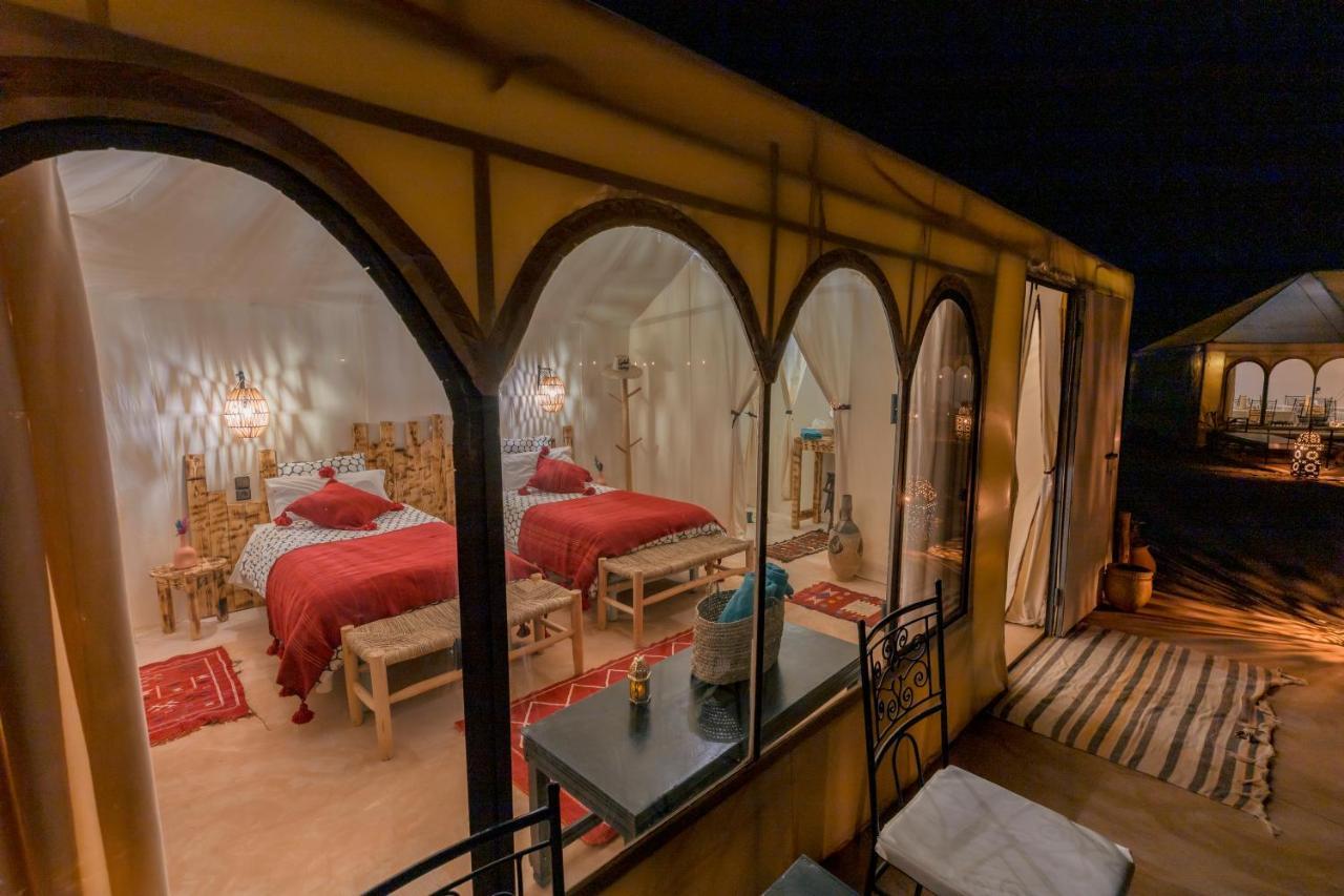 Soleil Camp & Camel Trekking Otel Merzouga Dış mekan fotoğraf