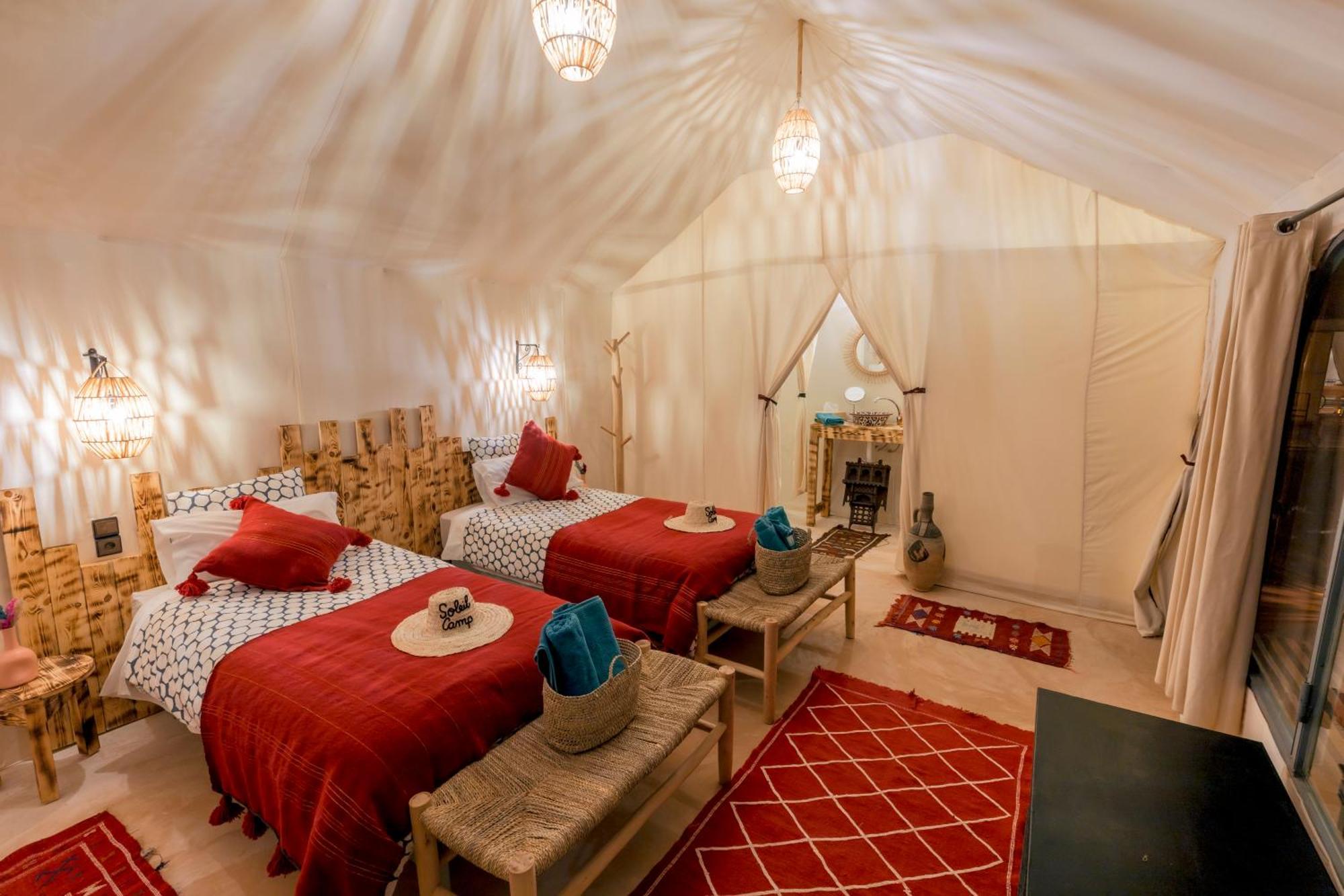 Soleil Camp & Camel Trekking Otel Merzouga Dış mekan fotoğraf